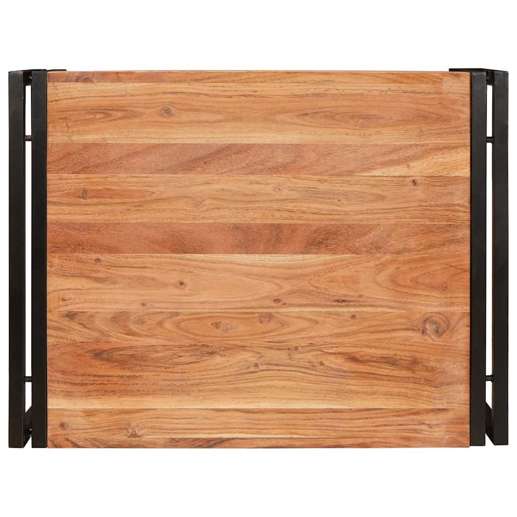 vidaXL Bathroom Shelf for Brown 65 x 50 x 23 cm Solid Acacia Wood