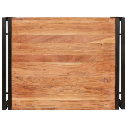 vidaXL Bathroom Shelf for Brown 65 x 50 x 23 cm Solid Acacia Wood