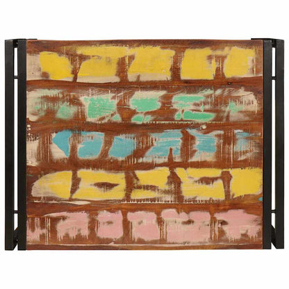 vidaXL Bathroom Shelf Multicolour 65 x 50 x 23 cm Solid Reclaimed Wood