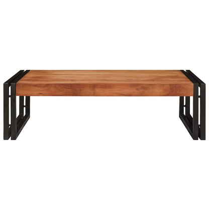 vidaXL Bathroom Shelf for Brown 80 x 50 x 23 cm Solid Acacia Wood