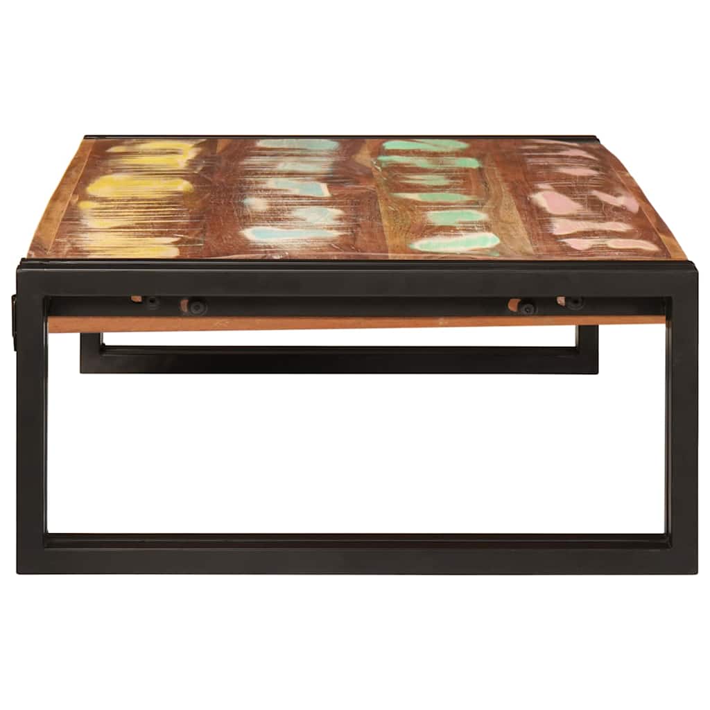 vidaXL Bathroom Shelf Multicolour 80 x 50 x 23 cm Solid Reclaimed Wood