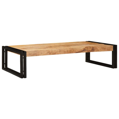 vidaXL Bathroom Shelf Brown 100 x 50 x 23 cm Soild Rough Mango Wood
