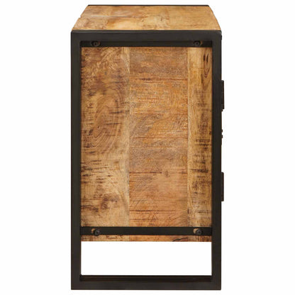 vidaXL Sink cabinet with Shelf Brown 71 x 33 x 58 cm Solid Mango Wood