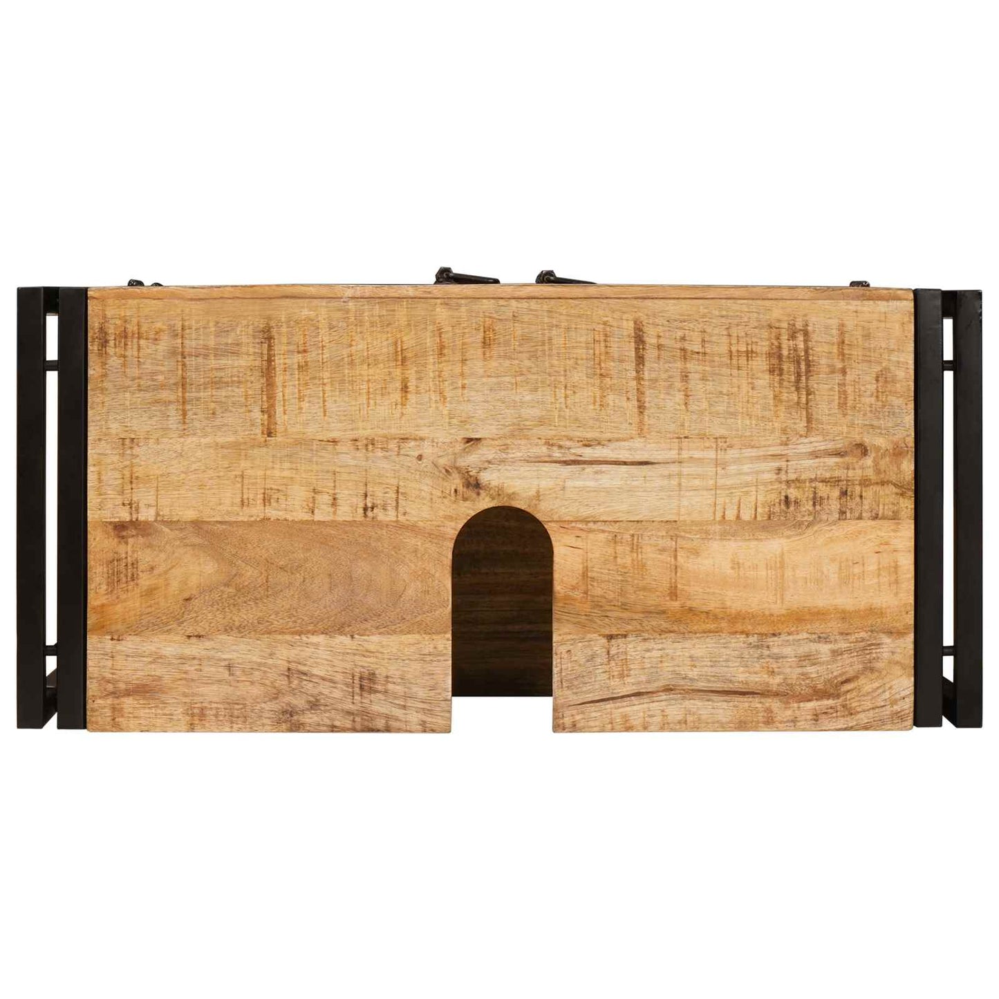 vidaXL Sink cabinet with Shelf Brown 71 x 33 x 58 cm Solid Mango Wood