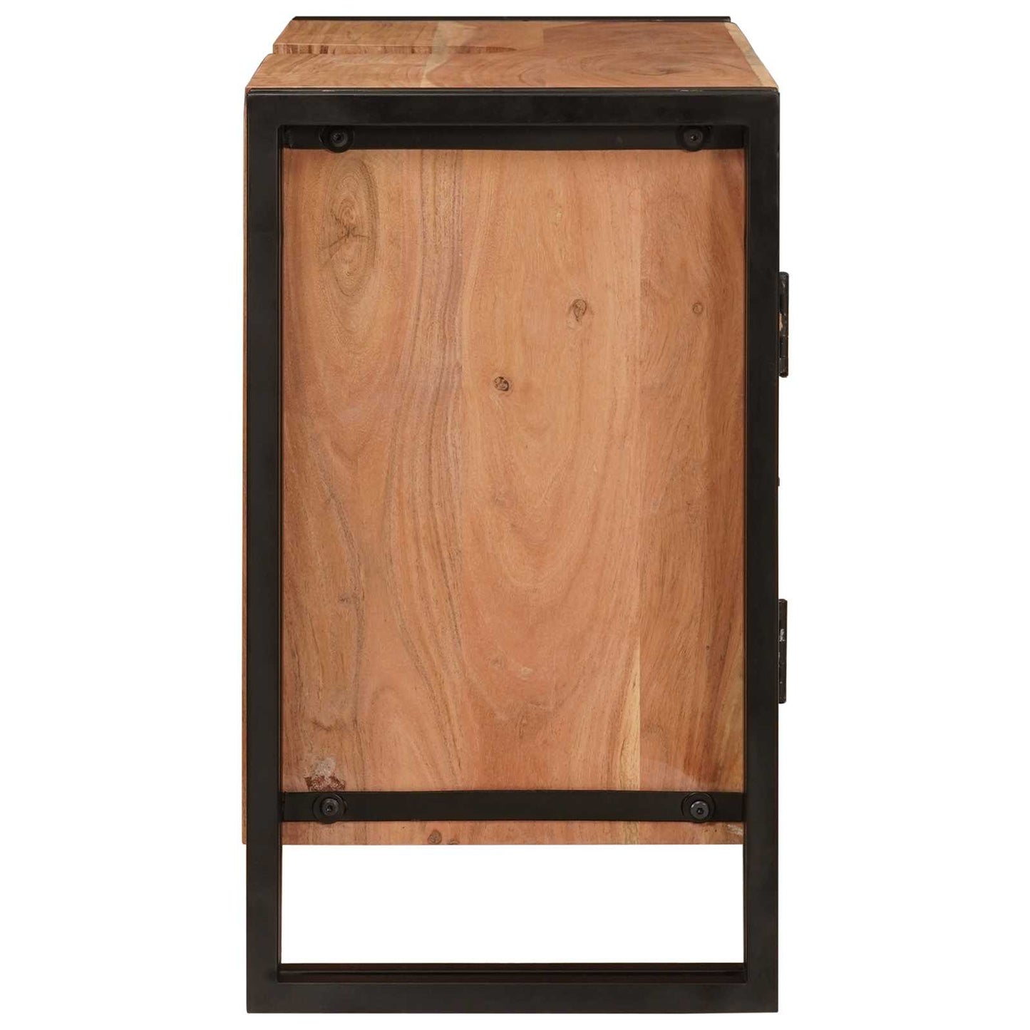 vidaXL Sink cabinet with Shelf Brown 71 x 33 x 58 cm Solid Acacia Wood