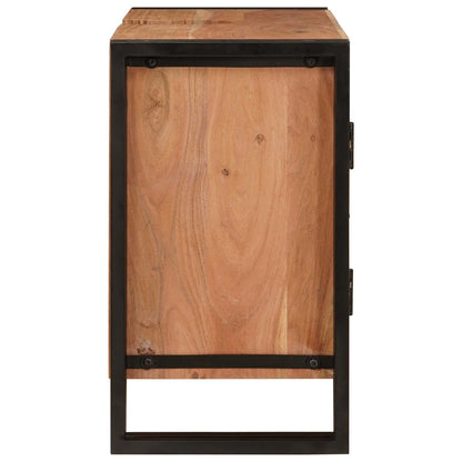 vidaXL Sink cabinet with Shelf Brown 71 x 33 x 58 cm Solid Acacia Wood