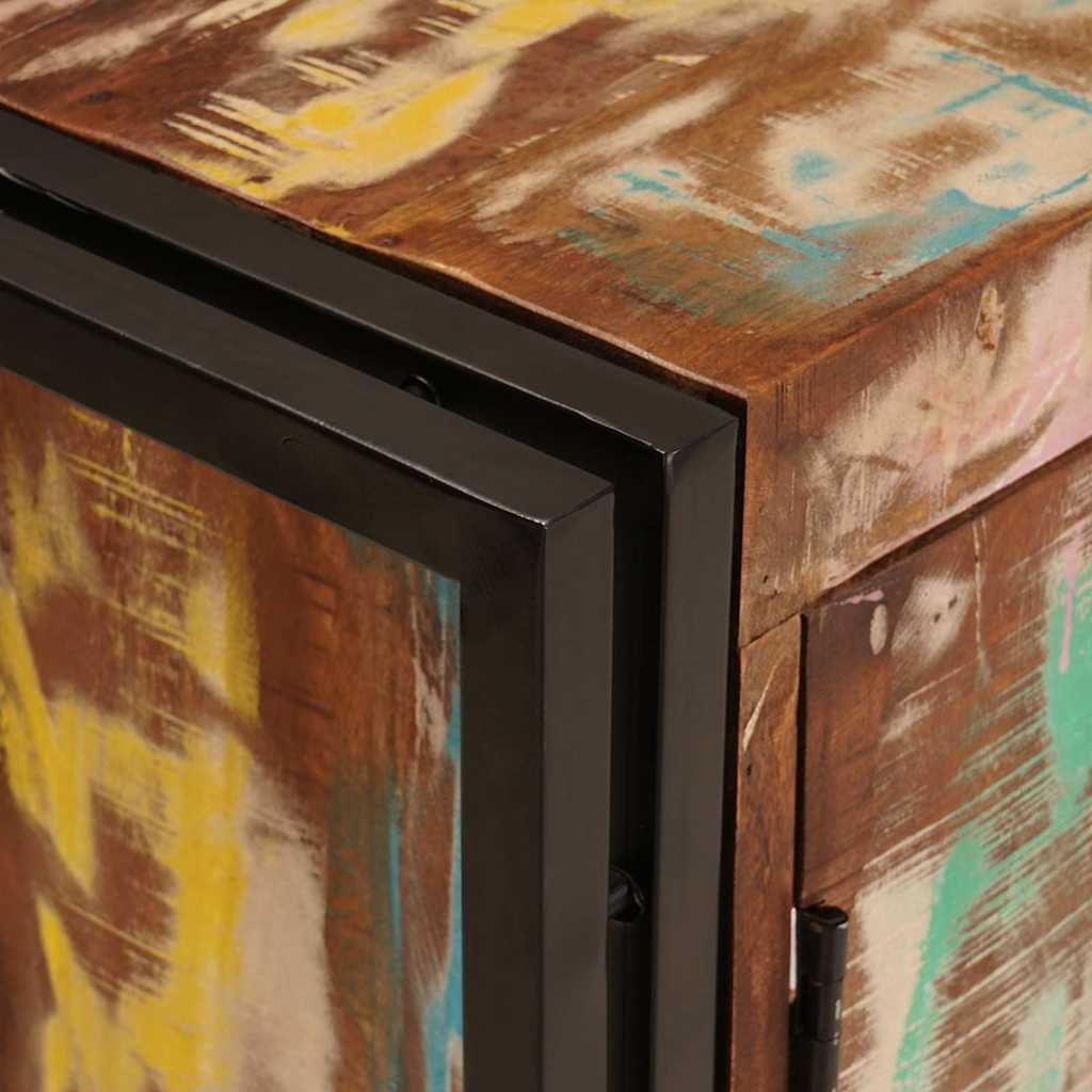 vidaXL Sink cabinet Multicolour 71 x 33 x 58 cm Solid Reclaim Wood