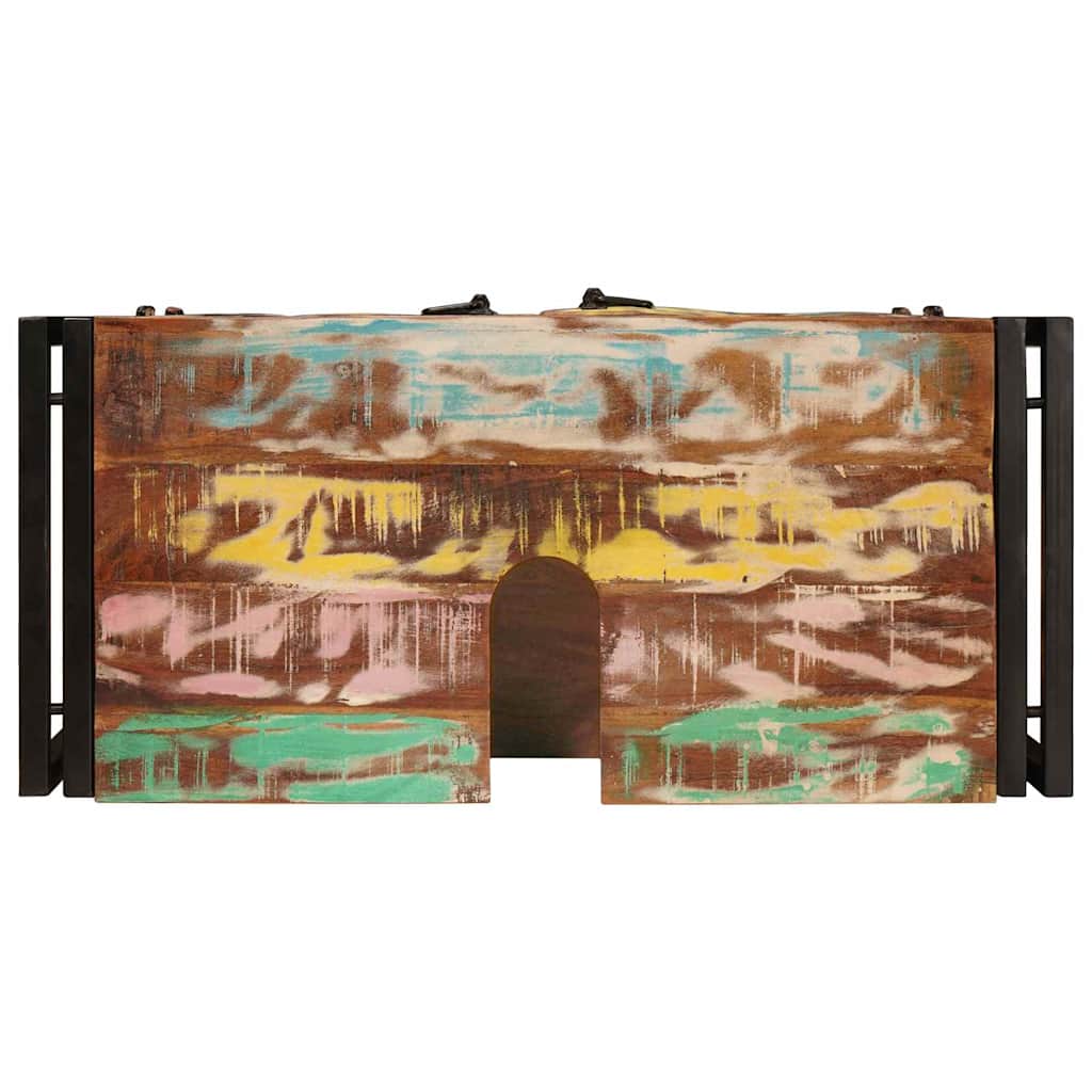 vidaXL Sink cabinet Multicolour 71 x 33 x 58 cm Solid Reclaim Wood