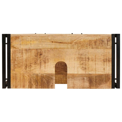 vidaXL Vanity Cabinet Brown 71 x 33 x 58 cm Solid Mango Wood