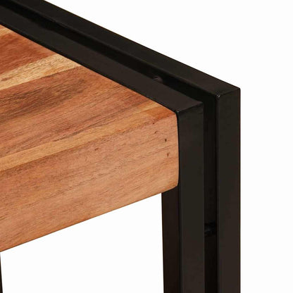 vidaXL Vanity Cabinet Brown 71 x 33 x 58 cm Solid Acacia Wood
