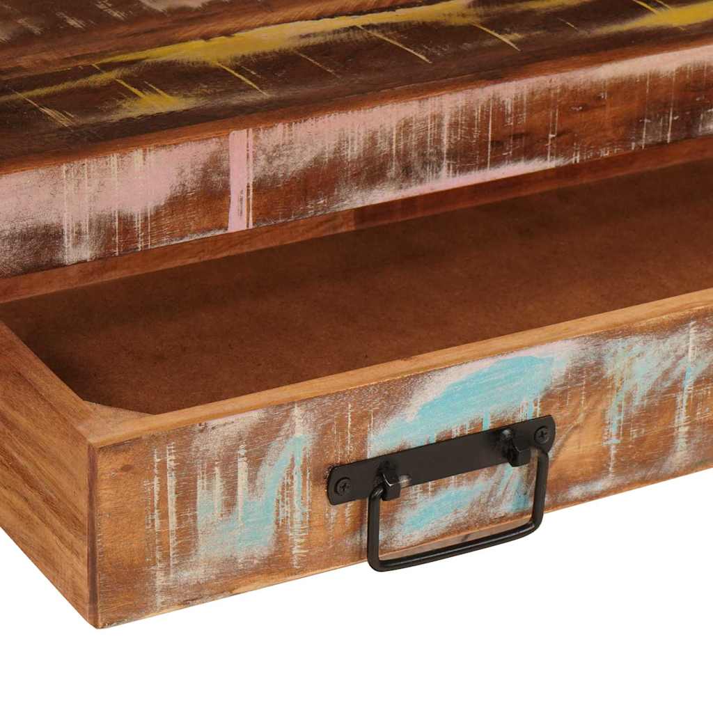 vidaXL Vanity Cabinet Multicolour 71 x 33 x 58 cm Solid Reclaim Wood