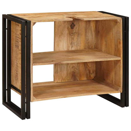 vidaXL Sink cabinet with Shelf Brown 71 x 33 x 58 cm Solid Mango Wood