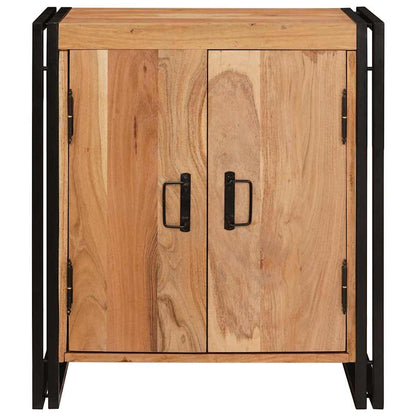 vidaXL Bedside Cabinet Brown 66 x 35 x 76 cm Solid acacia wood