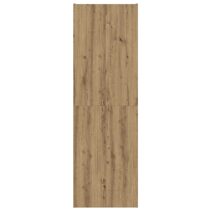 vidaXL Highboard Artisan Oak 60x32x190 cm Engineered Wood