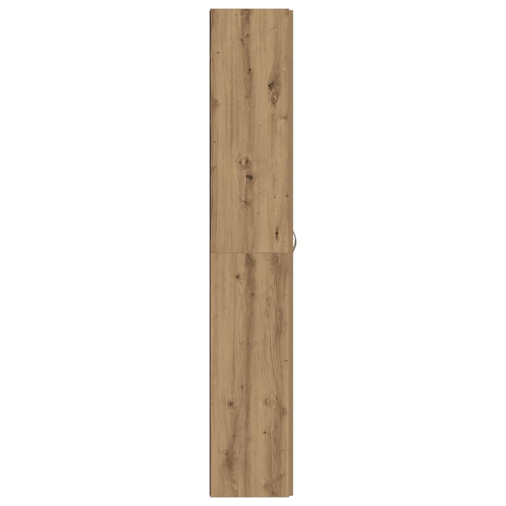 vidaXL Highboard Artisan Oak 60x32x190 cm Engineered Wood