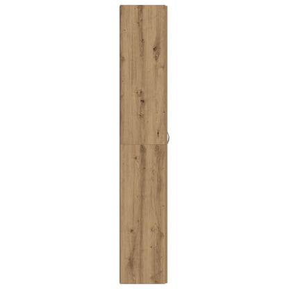 vidaXL Highboard Artisan Oak 60x32x190 cm Engineered Wood