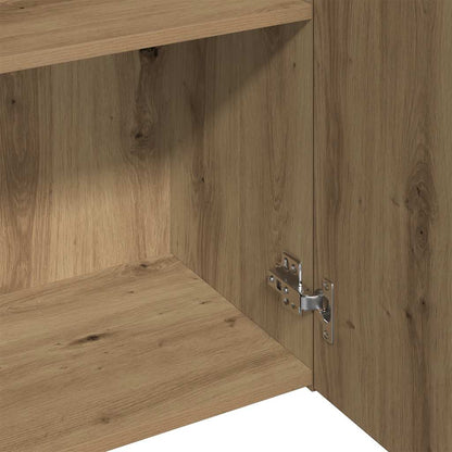 vidaXL Highboard Artisan Oak 60x32x190 cm Engineered Wood