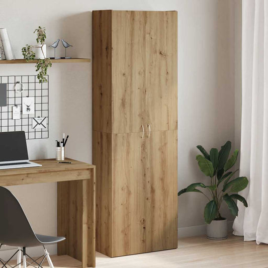 vidaXL Highboard Artisan Oak 60x32x190 cm Engineered Wood
