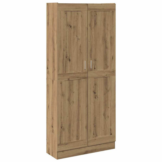 vidaXL Highboard Artisan Oak 82,5x30,5x185 cm Engineered Wood
