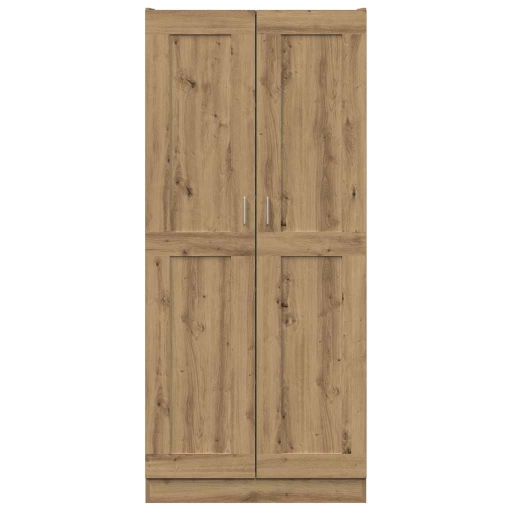 vidaXL Highboard Artisan Oak 82,5x30,5x185 cm Engineered Wood