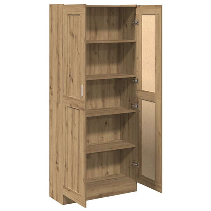 vidaXL Highboard Artisan Oak 82,5x30,5x185 cm Engineered Wood