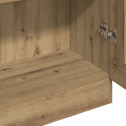 vidaXL Highboard Artisan Oak 82,5x30,5x185 cm Engineered Wood