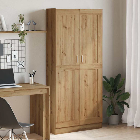 vidaXL Highboard Artisan Oak 82,5x30,5x185 cm Engineered Wood