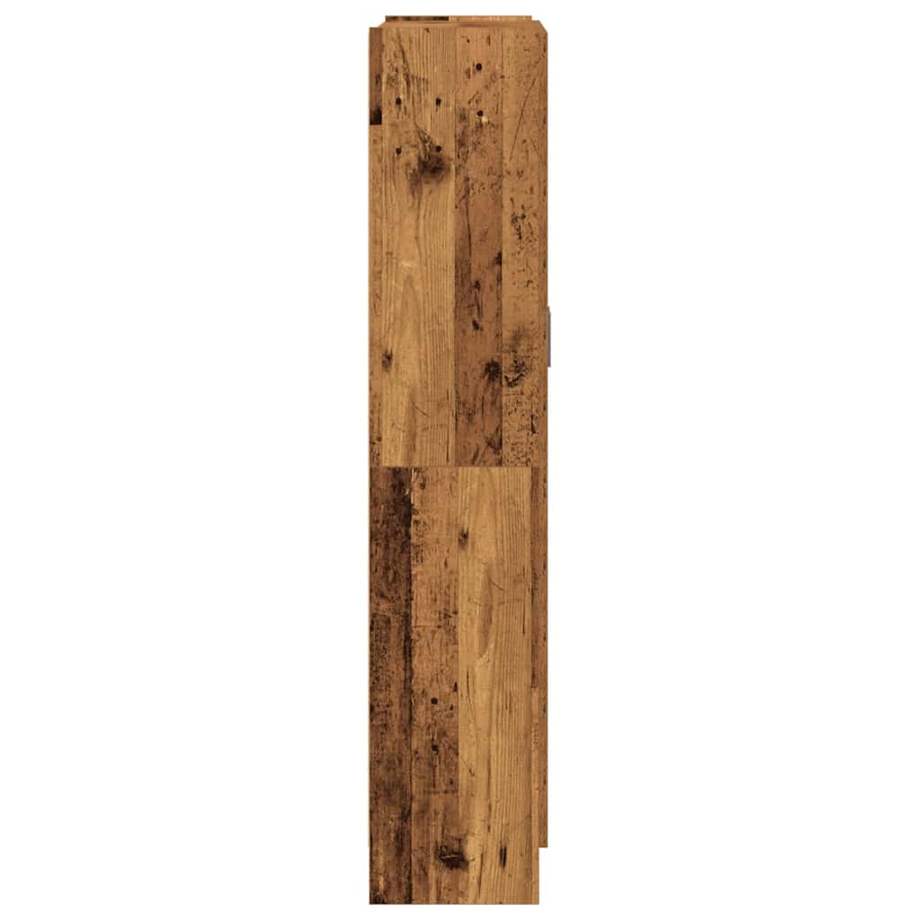 vidaXL Highboard Old Wood 82,5x30,5x150 cm Engineered Wood
