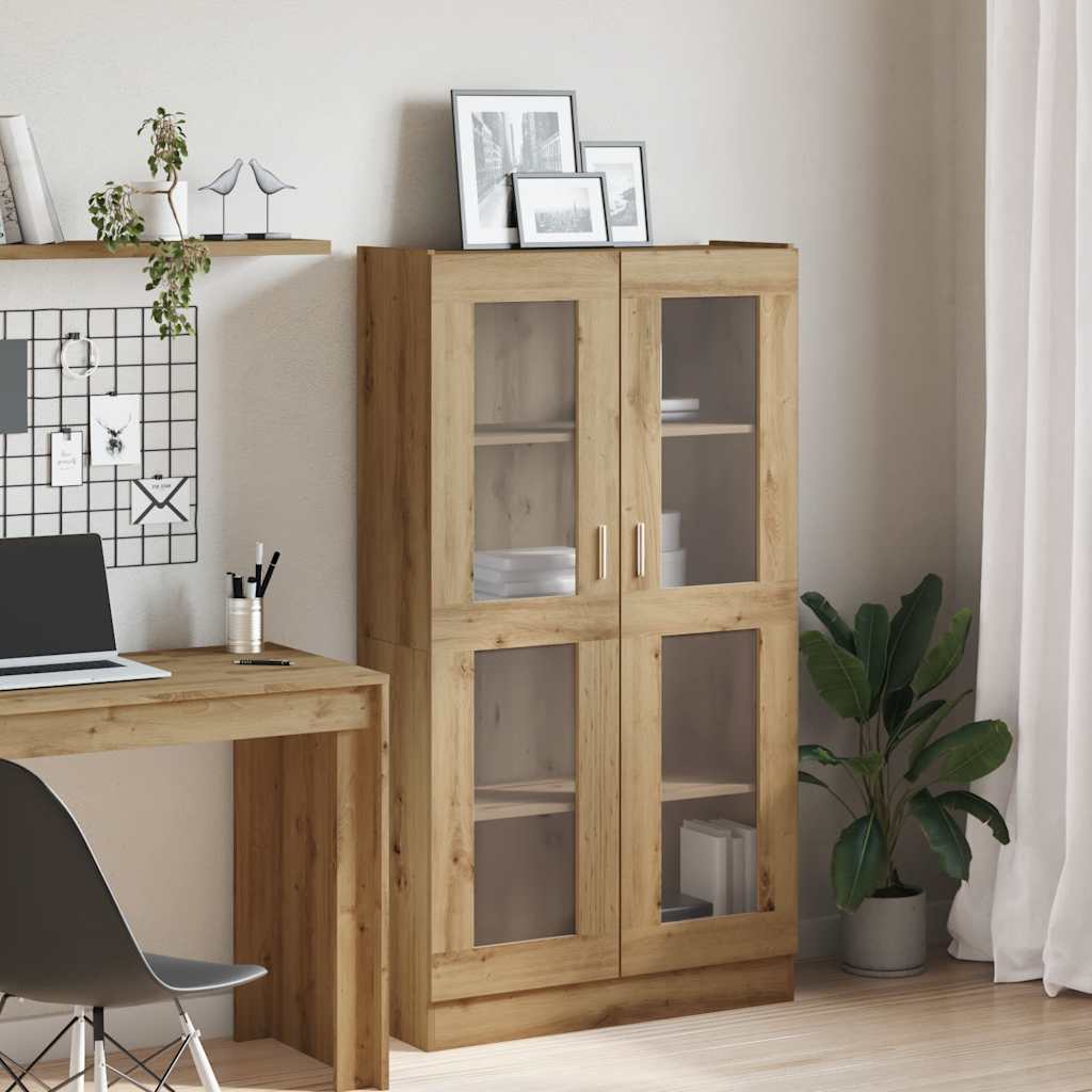vidaXL Highboard Artisan Oak 82,5x30,5x150 cm Engineered Wood