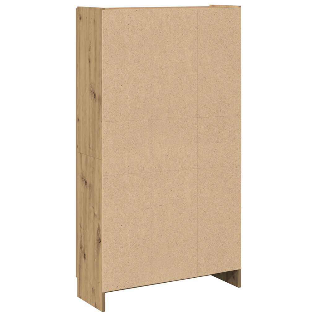 vidaXL Highboard Artisan Oak 82,5x30,5x150 cm Engineered Wood