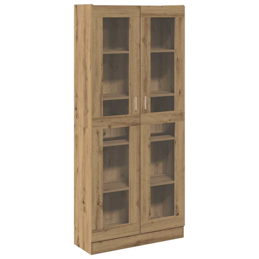 vidaXL Highboard Artisan Oak 82,5x30,5x185 cm Engineered Wood