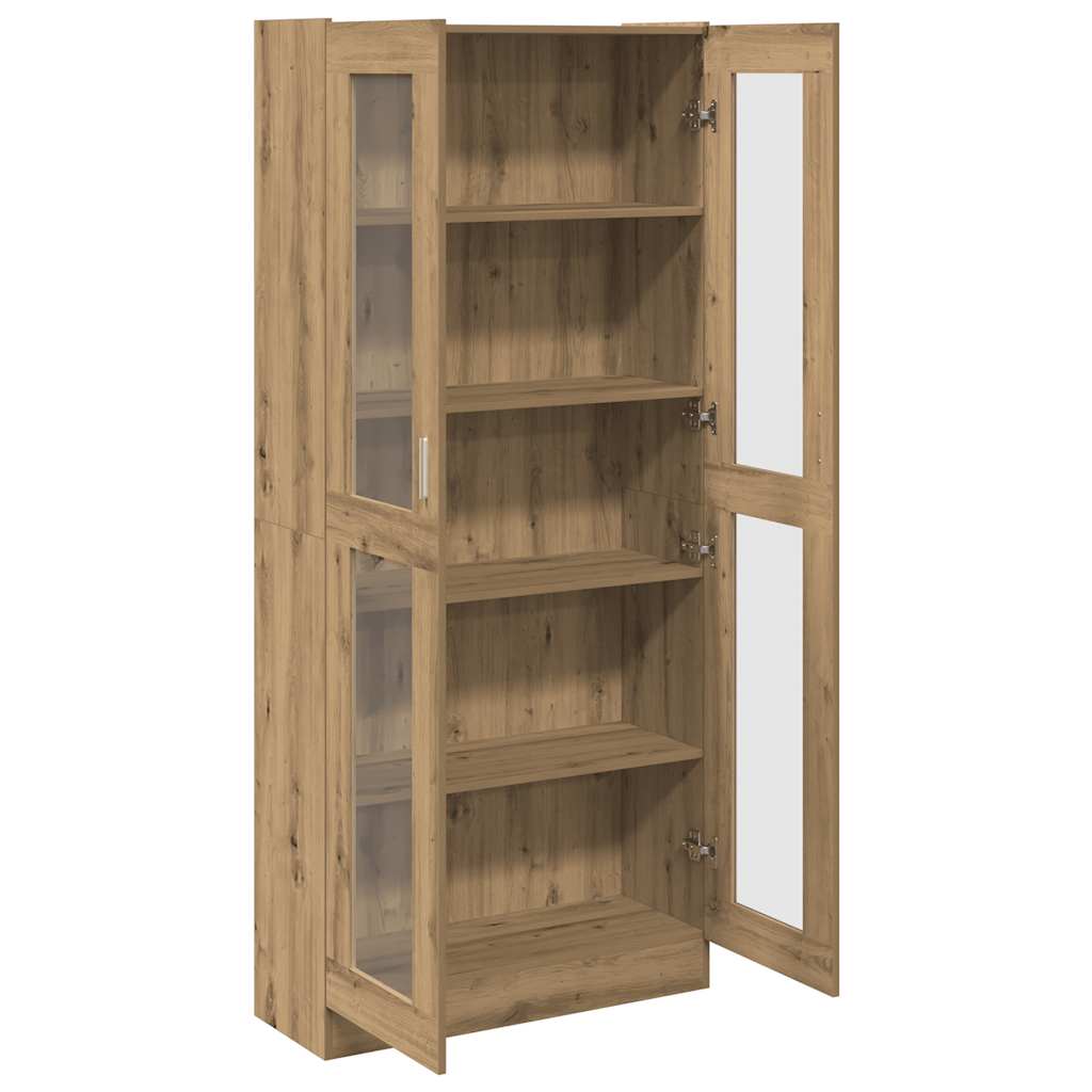 vidaXL Highboard Artisan Oak 82,5x30,5x185 cm Engineered Wood
