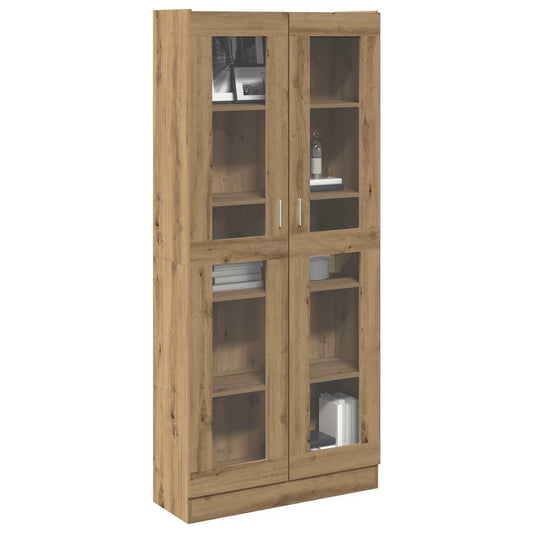 vidaXL Highboard Artisan Oak 82,5x30,5x185 cm Engineered Wood