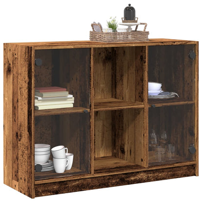vidaXL Sideboard Old Wood 102x37x75.5 cm Engineered Wood