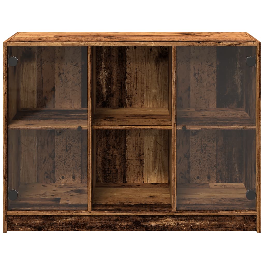vidaXL Sideboard Old Wood 102x37x75,5 cm Engineered Wood