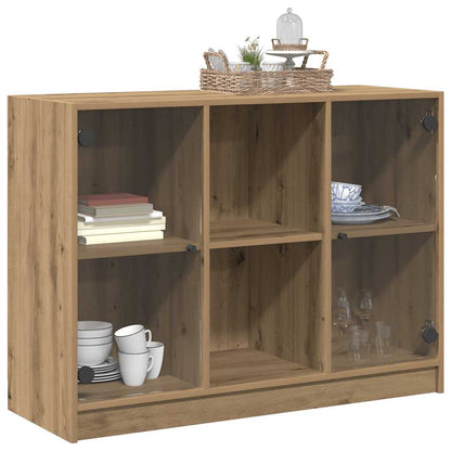 vidaXL Sideboard Artisian Oak 102x37x75.5 cm Engineered Wood