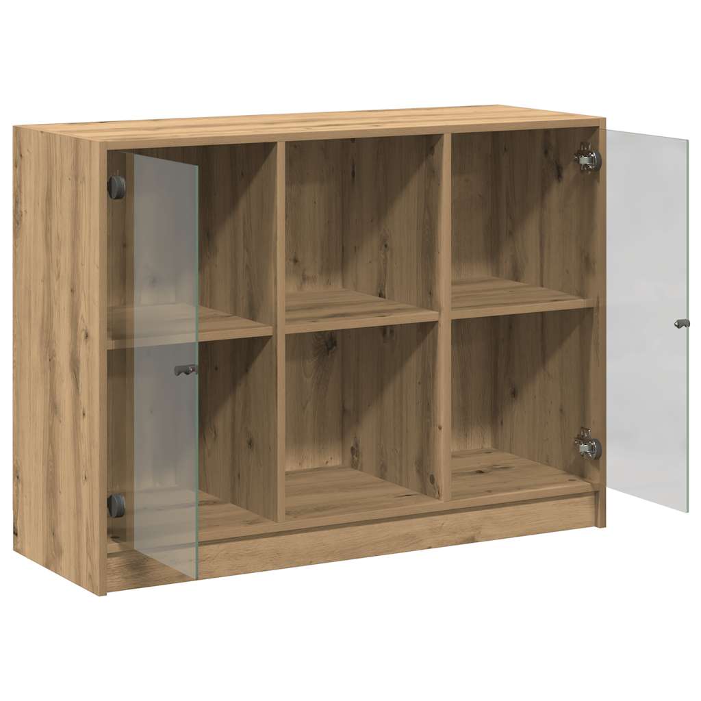 vidaXL Sideboard Artisian Oak 102x37x75.5 cm Engineered Wood