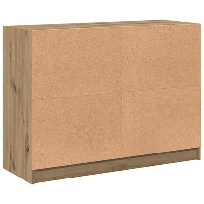 vidaXL Sideboard Artisian Oak 102x37x75,5 cm Engineered Wood