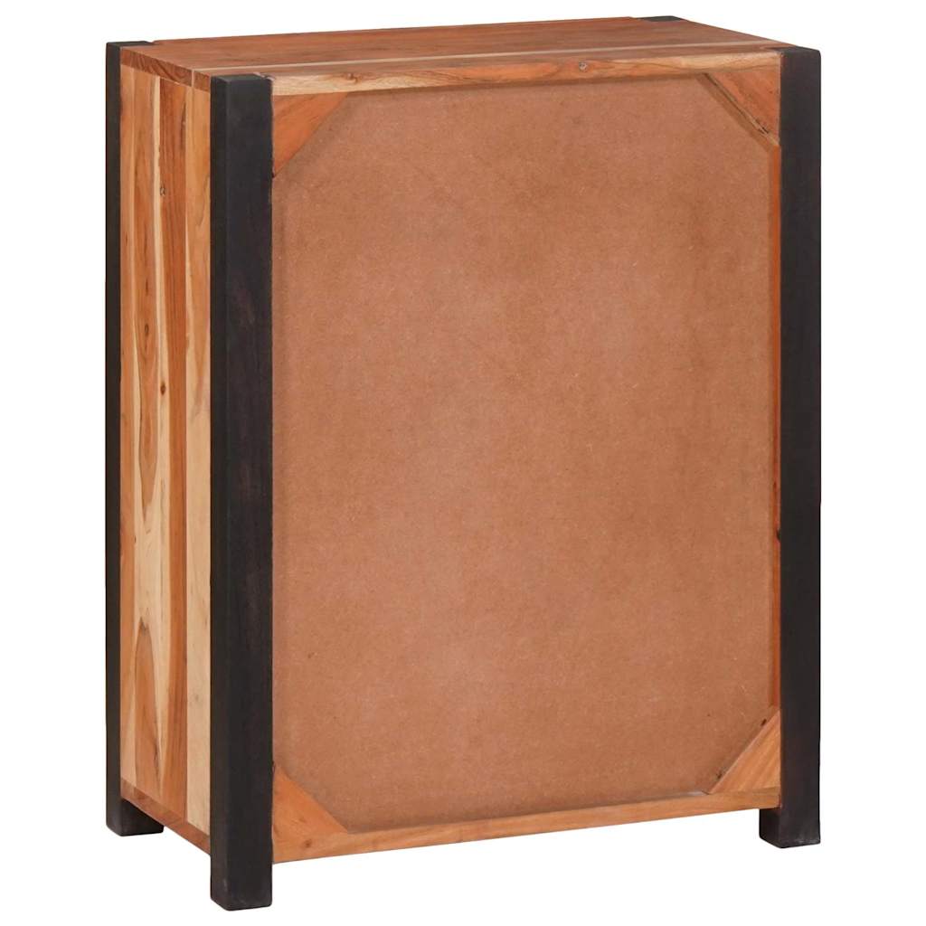vidaXL Sideboard 3 pcs Brown 110 x 30 x 75 cm Solid Acacia Wood