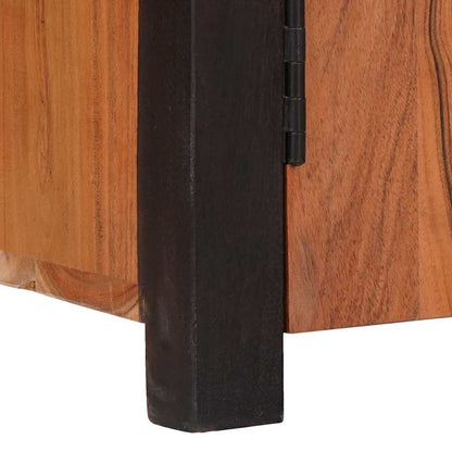 vidaXL Sideboard 3 pcs Brown 165 x 30 x 75 cm Solid Acacia Wood