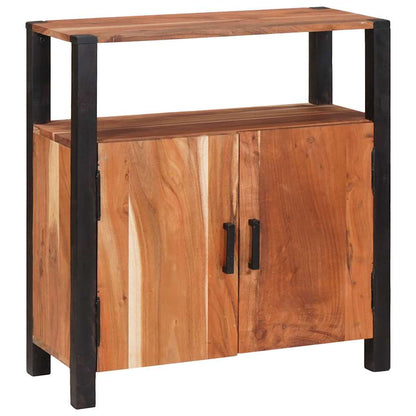 vidaXL Sideboard Brown 70 x 30 x 75 cm Solid Acacia Wood