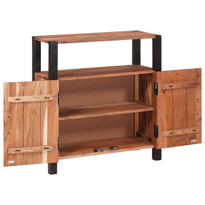 vidaXL Sideboard Brown 70 x 30 x 75 cm Solid Acacia Wood