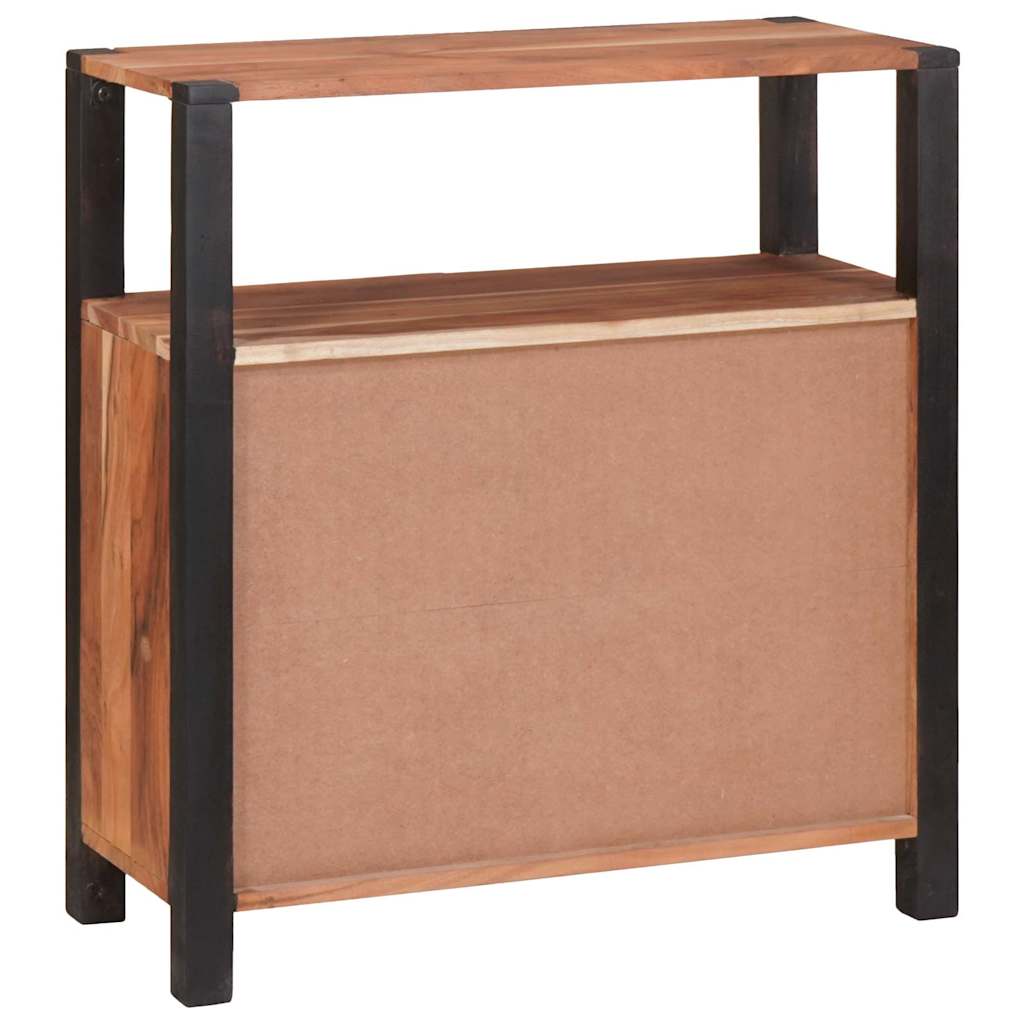 vidaXL Sideboard Brown 70 x 30 x 75 cm Solid Acacia Wood