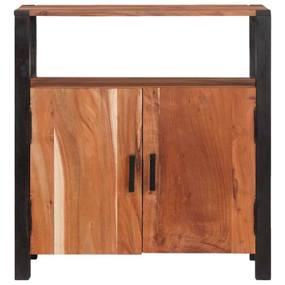 vidaXL Sideboard Brown 70 x 30 x 75 cm Solid Acacia Wood