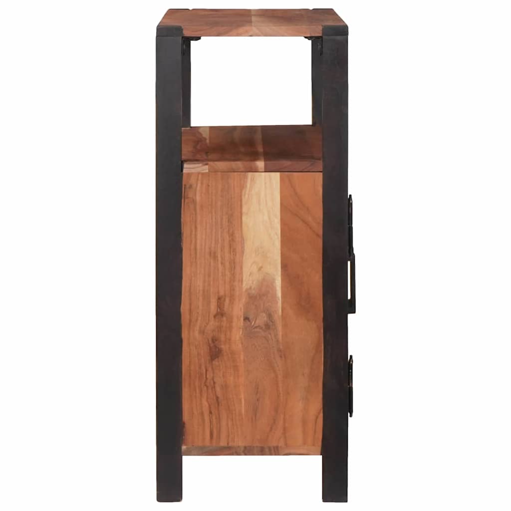 vidaXL Sideboard Brown 70 x 30 x 75 cm Solid Acacia Wood