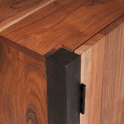 vidaXL Sideboard Brown 55 x 30 x 75 cm Solid Acacia Wood