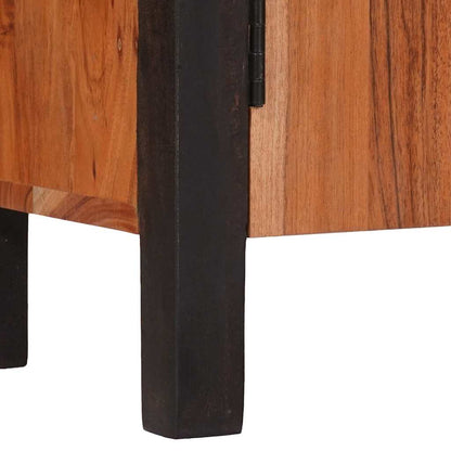 vidaXL Sideboard Brown 55 x 30 x 75 cm Solid Acacia Wood