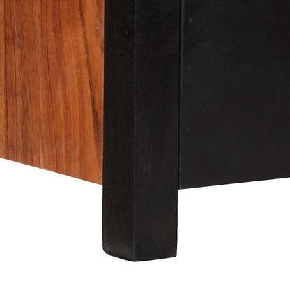 vidaXL Media Cabinet Brown 110 x 30 x 40 cm Solid Acacia Wood