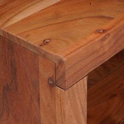 vidaXL Bookshelf Brown 50 x 30 x 40 cm Solid Acacia Wood