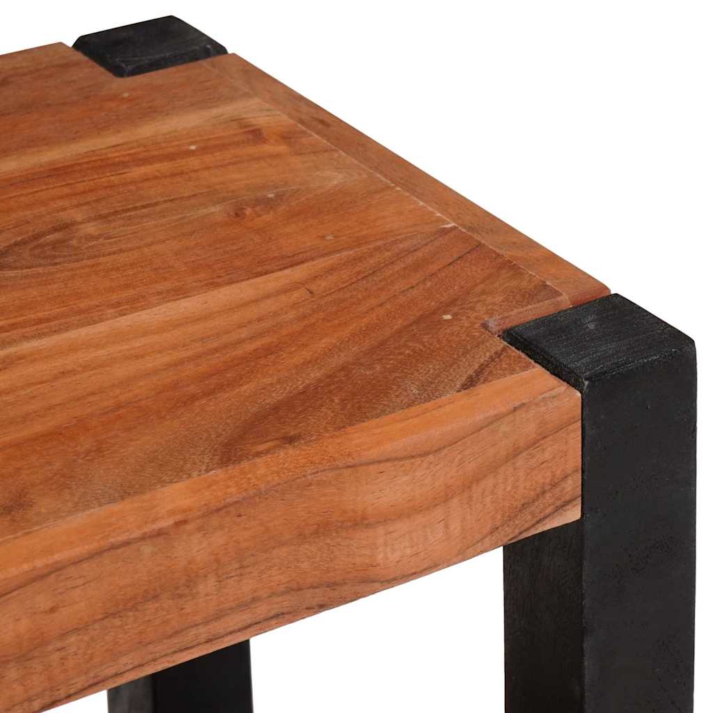vidaXL Bookshelf Brown 80 x 30 x 110 cm Solid Acacia Wood